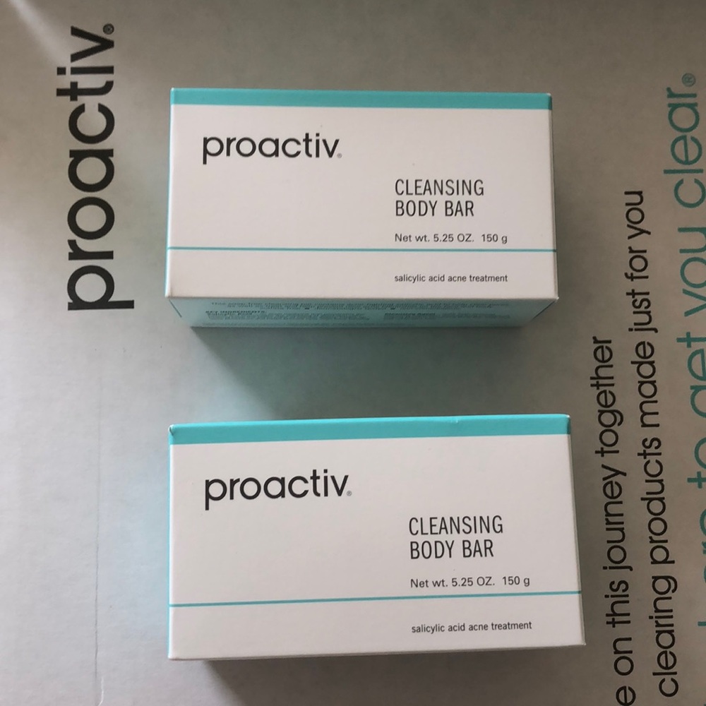 Proactiv Cleansing Body Bar bundle